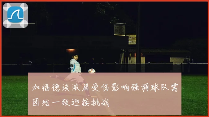 加福德谈浓眉受伤影响强调球队需团结一致迎接挑战